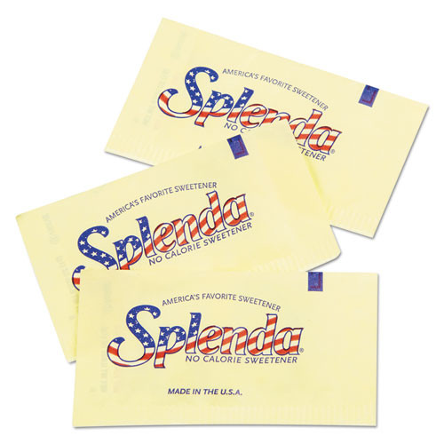 No Calorie Sweetener Packets, 0.035 Oz Packets, 400/box, 6 Boxes/carton